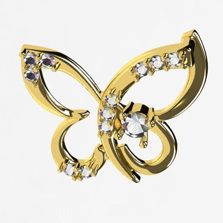 Or jaune 18 carats - Avec Diamants