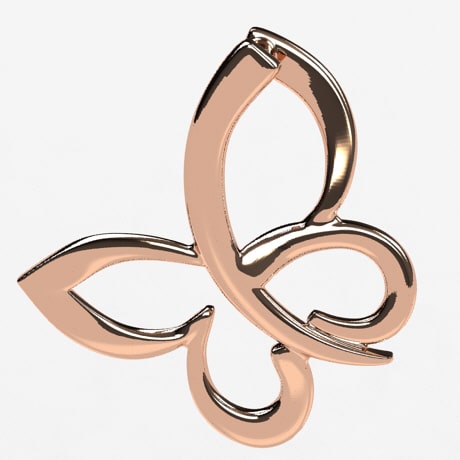 Or rose 18 carats - Sans Diamant