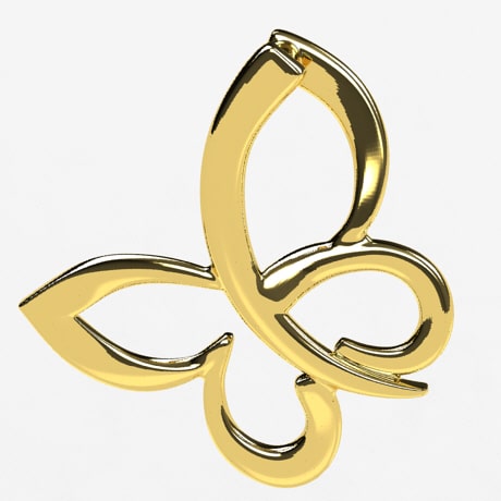 Or jaune 18 carats - Sans Diamant