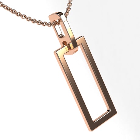 Or rose 18 carats - Sans Diamant