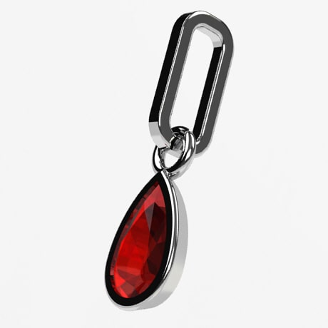 Or blanc 18 carats