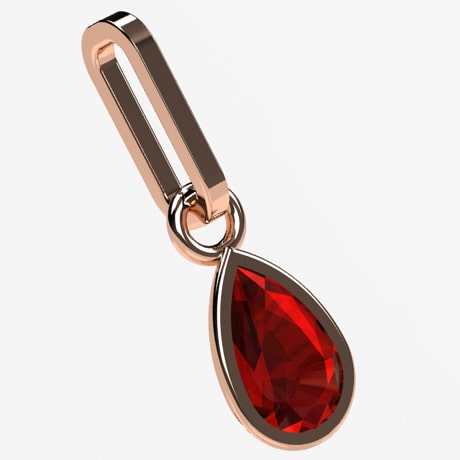 Or rose 18 carats