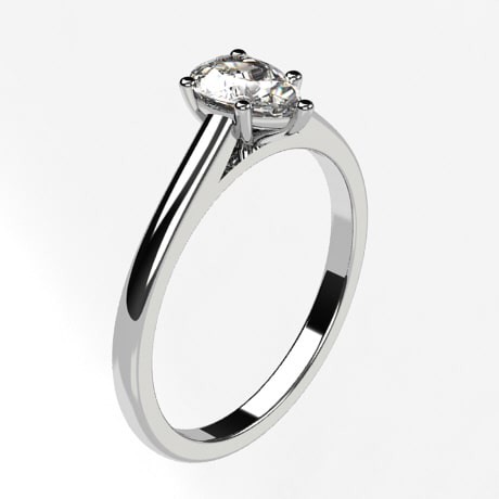 Or blanc 18 carats