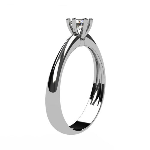 Or blanc 18 carats