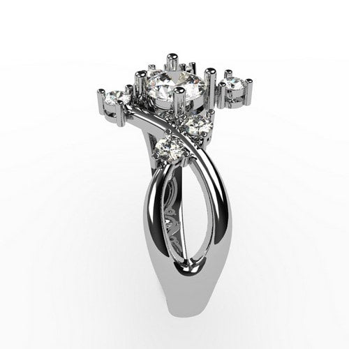 Or blanc 18 carats