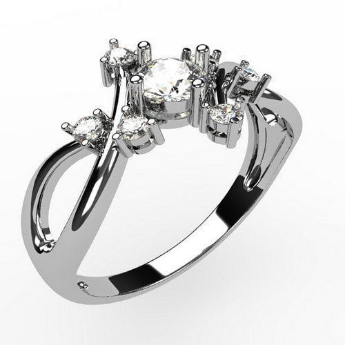 Or blanc 18 carats