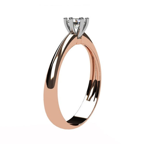 Or rose 18 carats