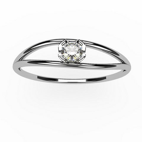 Or blanc 18 carats