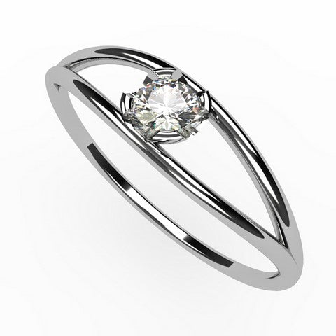 Or blanc 18 carats