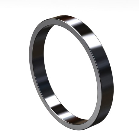 Bijoux Alliance Noire Homme Alliance Ruban En Or Noir