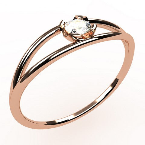 Or rose 18 carats