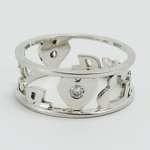 Or blanc 18 carats