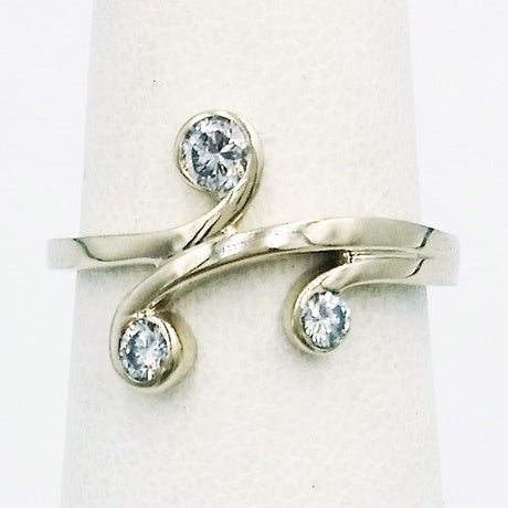 Or blanc 18 carats
