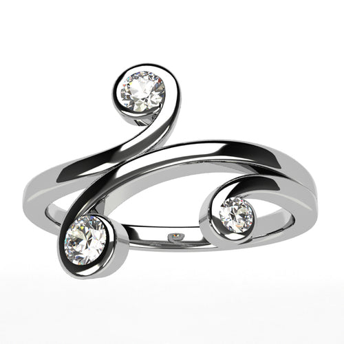 Or blanc 18 carats