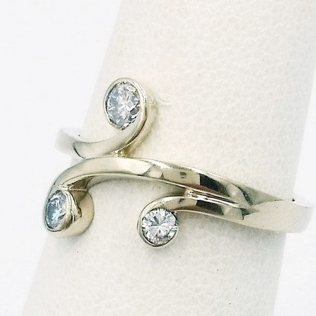 Or blanc 18 carats