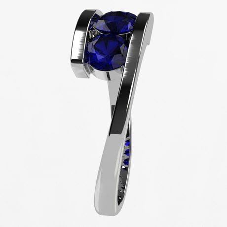 Bague pierre saphir 2025