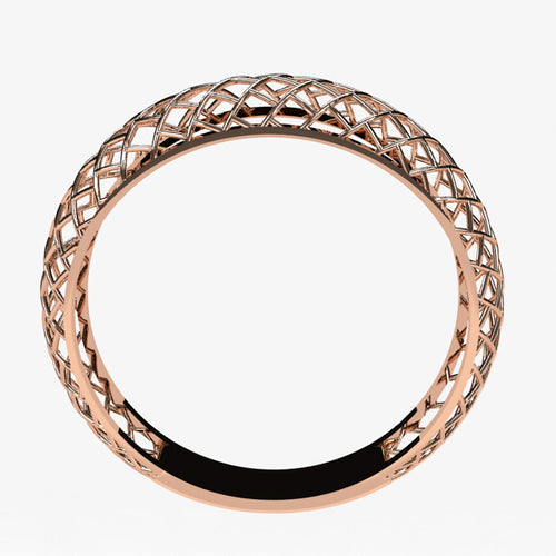 Or rose 18 carats