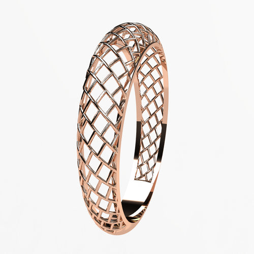 Or rose 18 carats