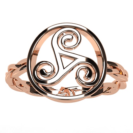 Or rose 18 carats