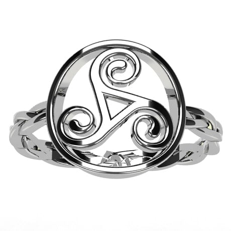 Or blanc 18 carats - Argent 925
