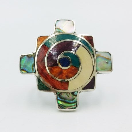 bague_chakana_péruvienne