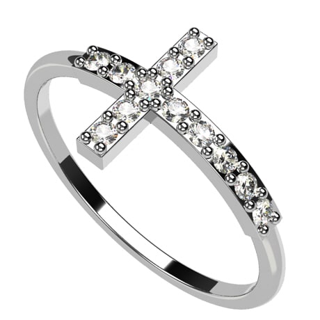 Bague Croix en Or