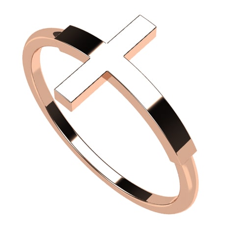 Bague Croix en Or