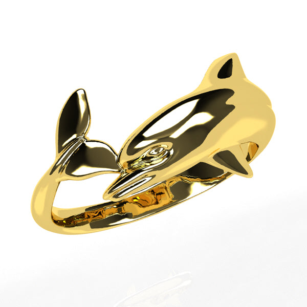 Bague Dauphin en Or 18 carats