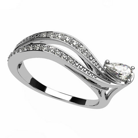 Or blanc 18 carats