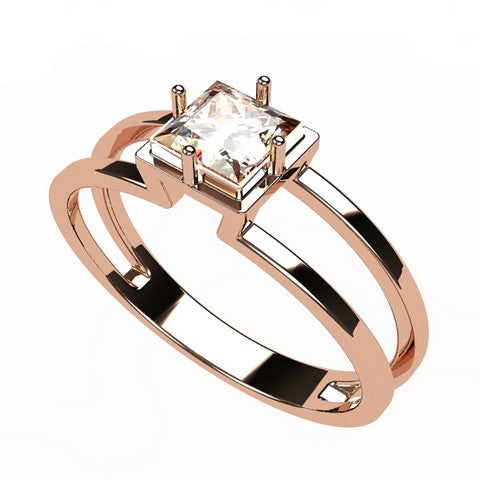Bague clearance pierre carré