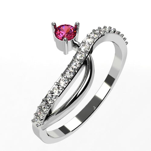 Or blanc 18 carats