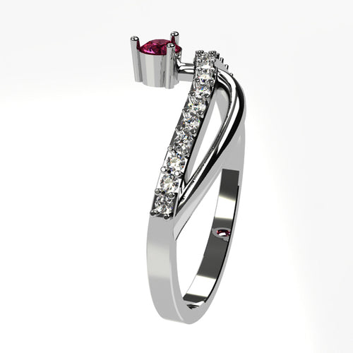 Or blanc 18 carats