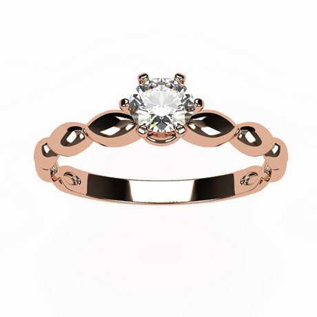Or rose 18 carats
