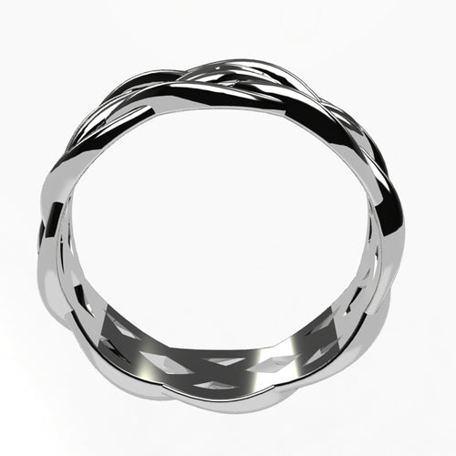 Or blanc 18 carats