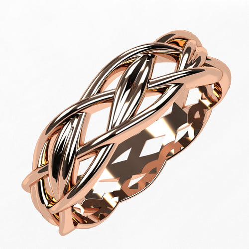 Or rose 18 carats