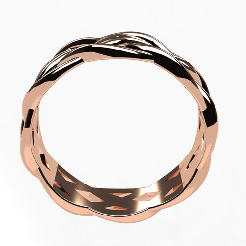 Or rose 18 carats