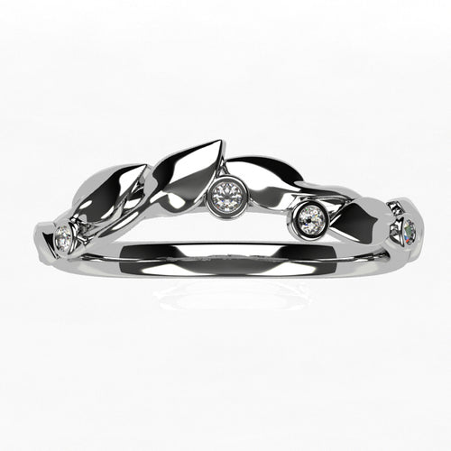 Or blanc 18 carats
