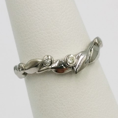 Or blanc 18 carats