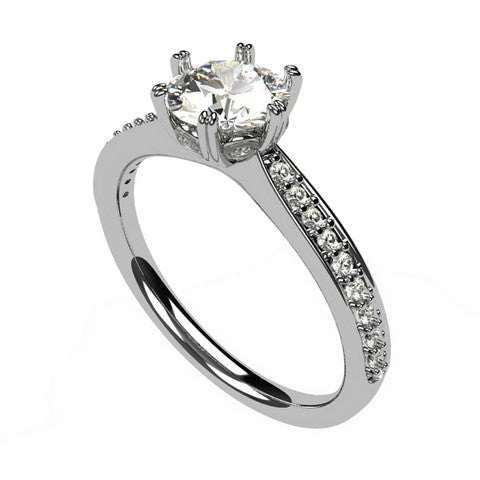 Or blanc 18 carats