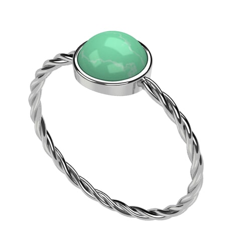 Jade Verte Bague Pierre De Jade Femme Bague Jade – Charme Éternel