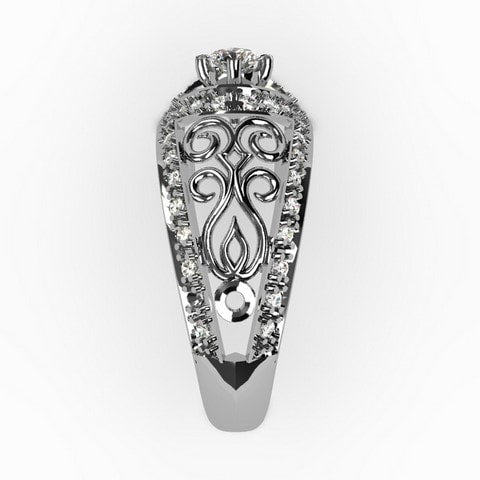 Or blanc 18 carats