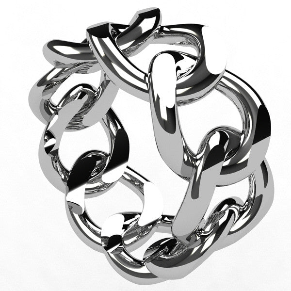 Bague grosse sales maille