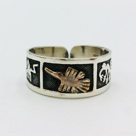 bague nazca argent