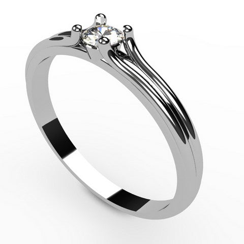 Or blanc 18 carats