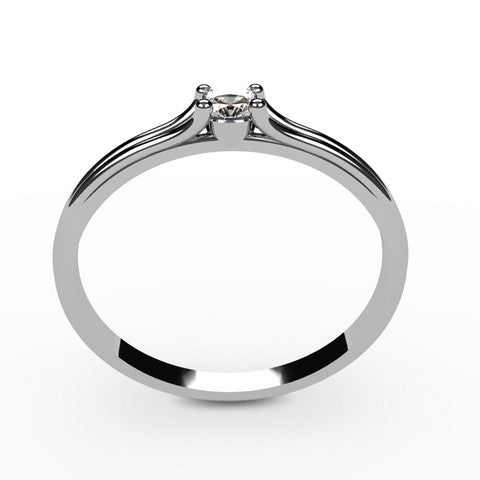 Or blanc 18 carats