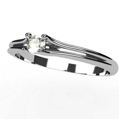 Or blanc 18 carats