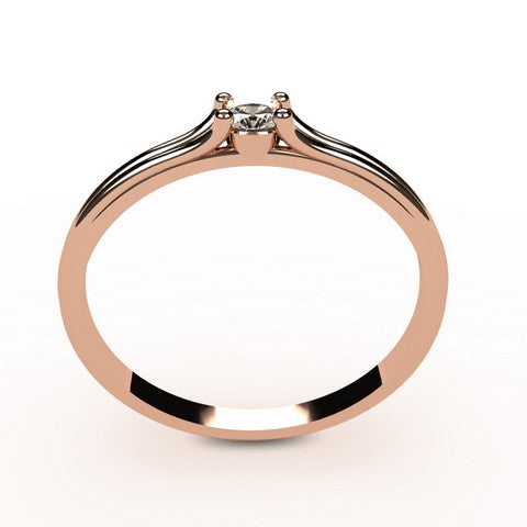 Or rose 18 carats