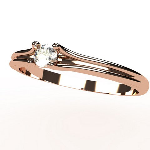 Or rose 18 carats