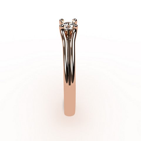 Or rose 18 carats