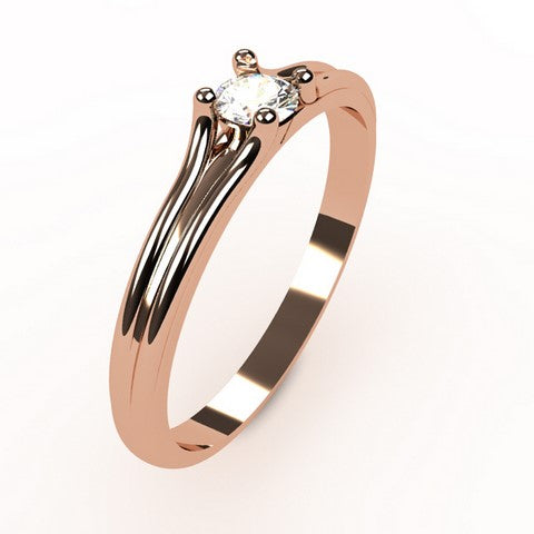 Or rose 18 carats